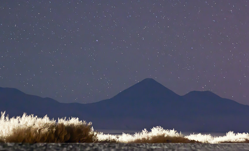 Sternenhimmel in der Atacamawüste