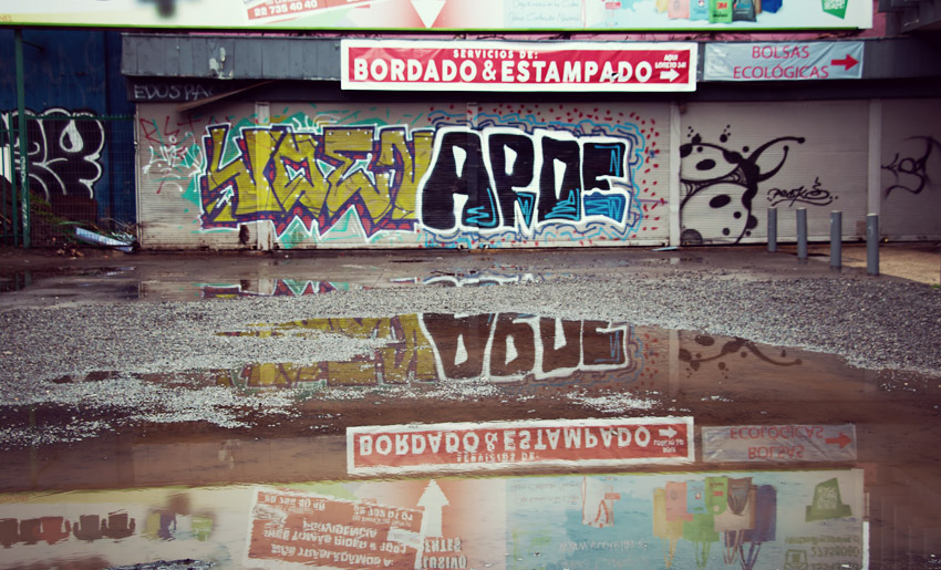 Streetart in Santiago