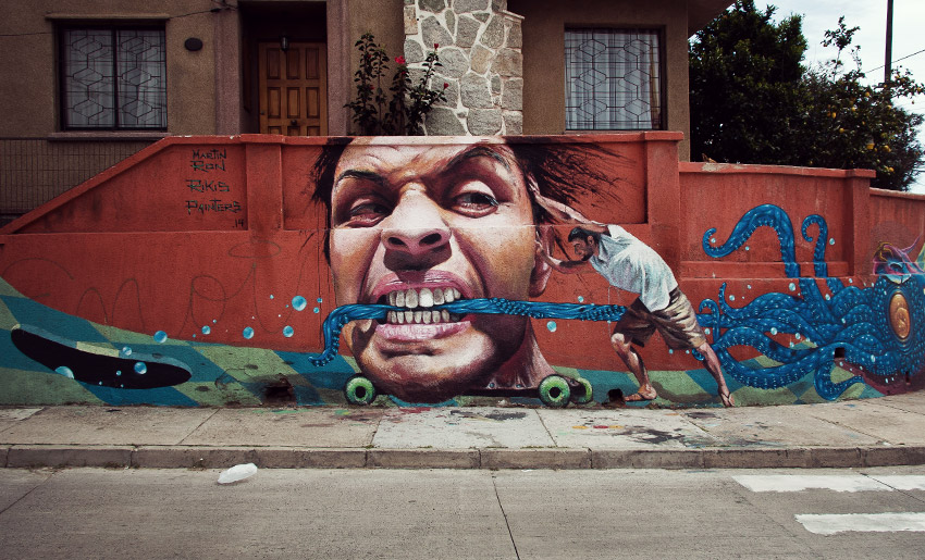Streetart in Valparaíso