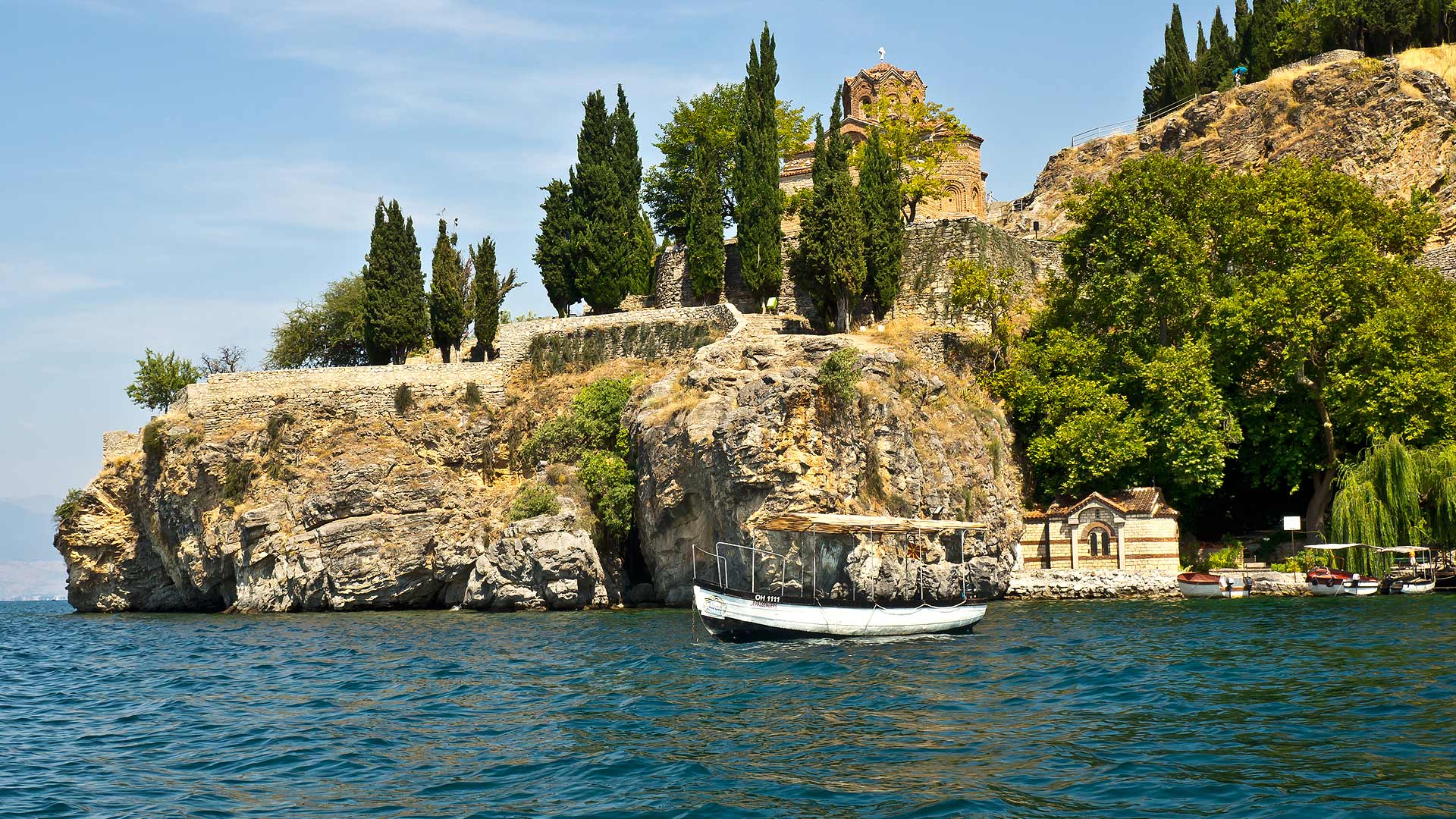 Bootstour auf dem Ohridsee