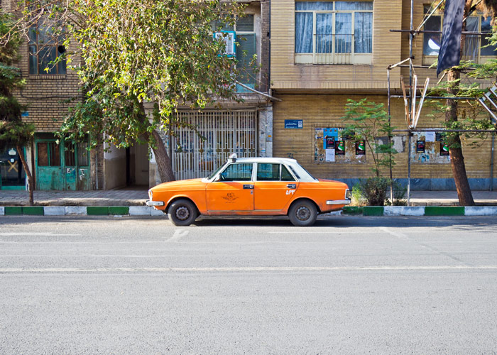 Taxi in Kaschan