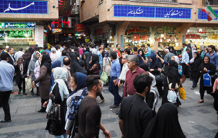 Auf den Straßen von Teheran