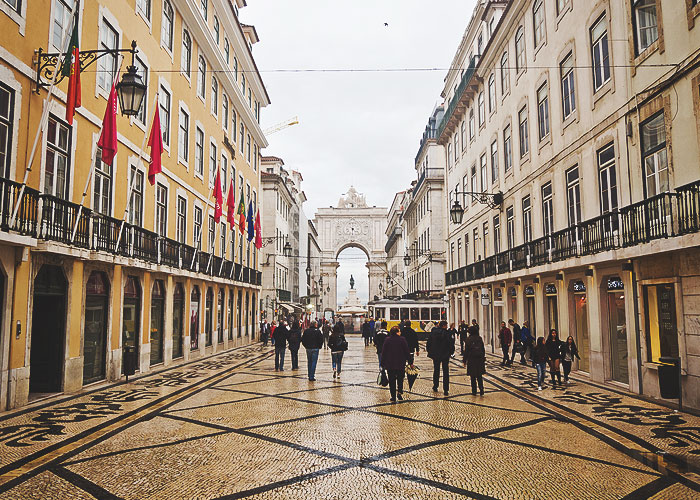 Innenstadt von Lissabon