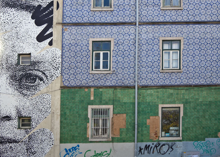Streetart in Lissabon (Altstadt)