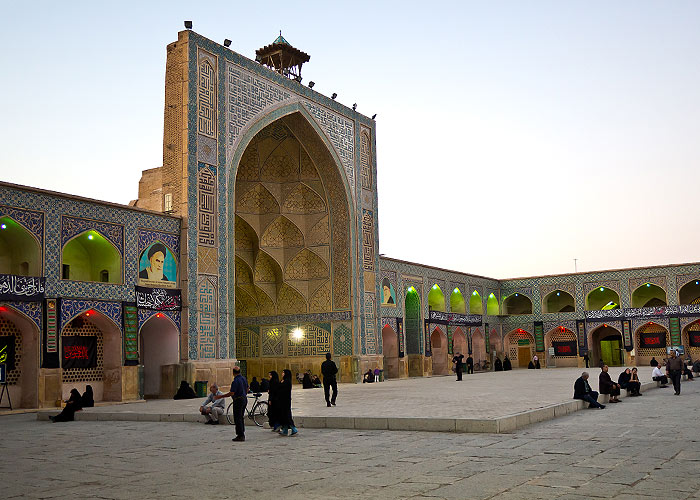 Die Jameh Mosque etwas weiter nördlich