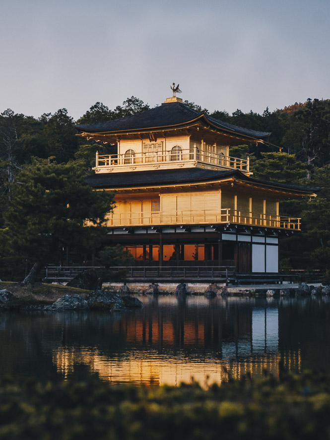 Der goldene Pavillon in Kyoto