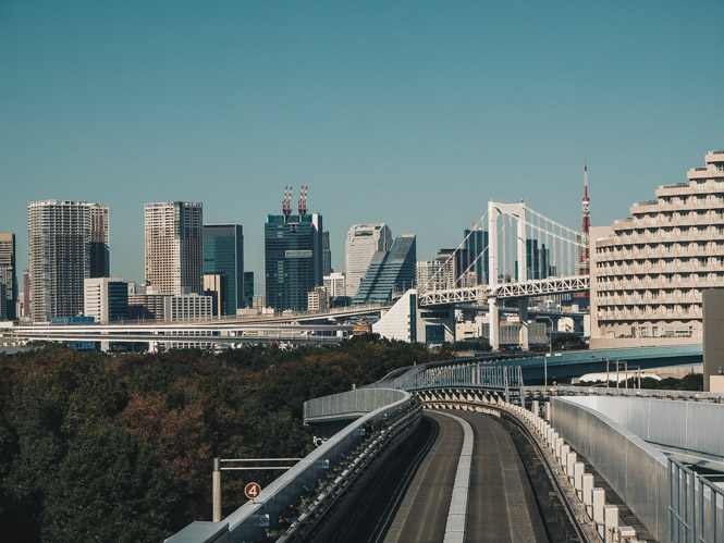 Blick auf Tokio