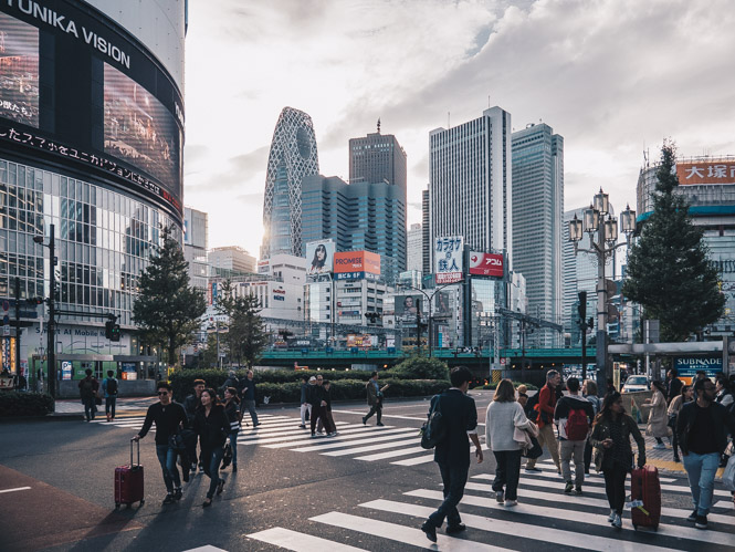 Wolkenkratzer in Shinjuku