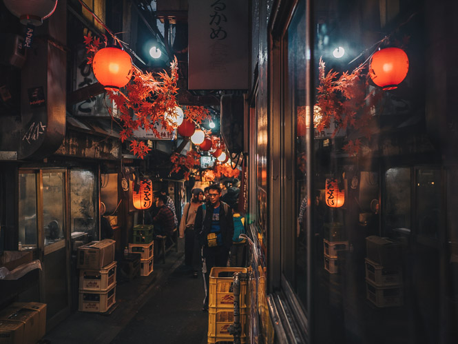 Enge Gassen in Omoide Yokocho