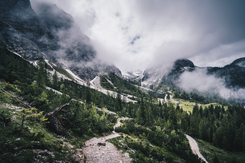 Wandern zum Seebensee